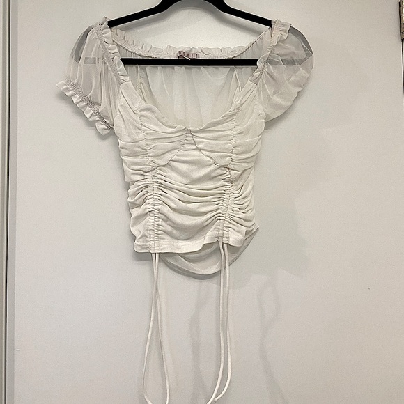 Tops - White corset top